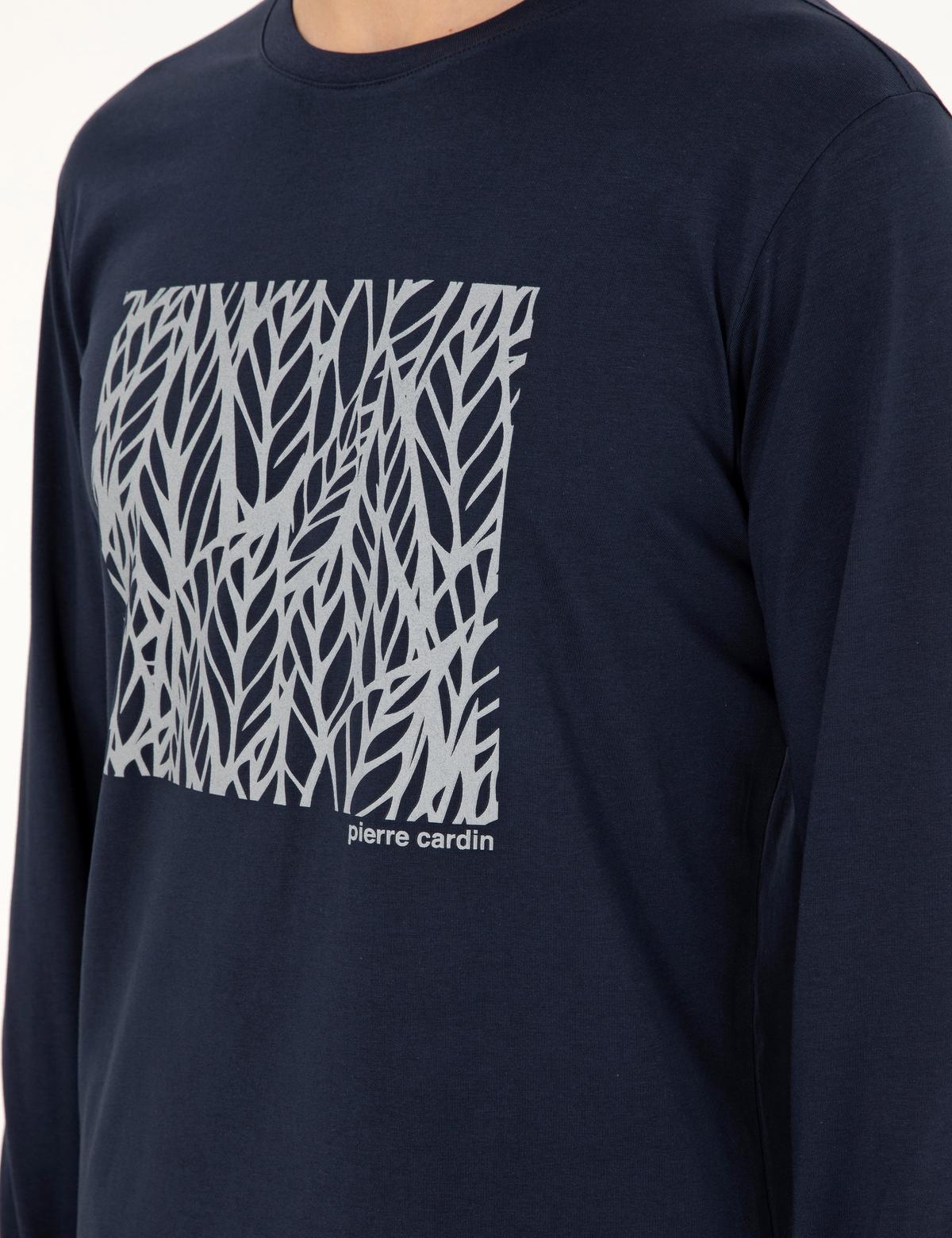 Lacivert Uzunkol Pijama Takımı - 50306724003