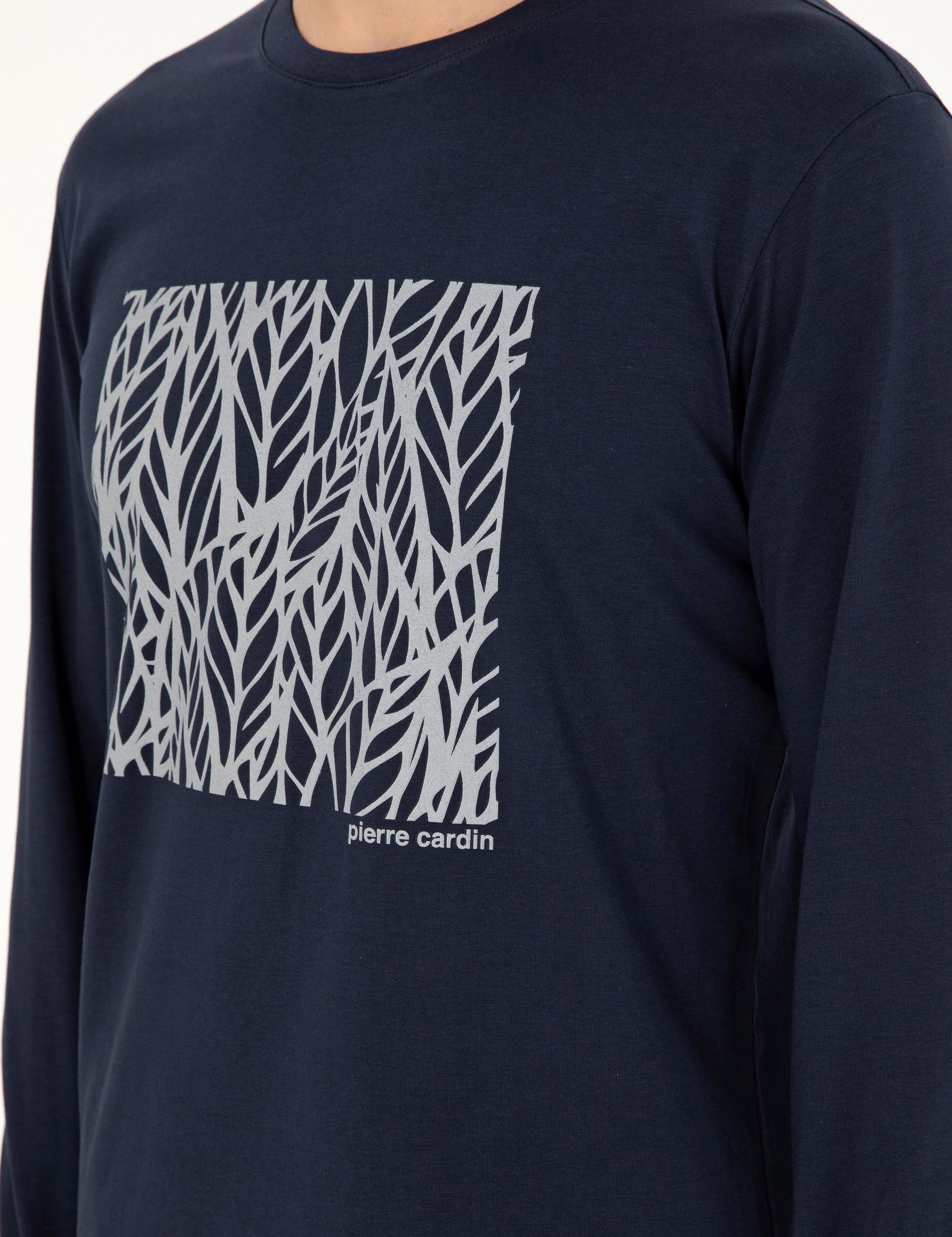 Lacivert Uzunkol Pijama Takımı