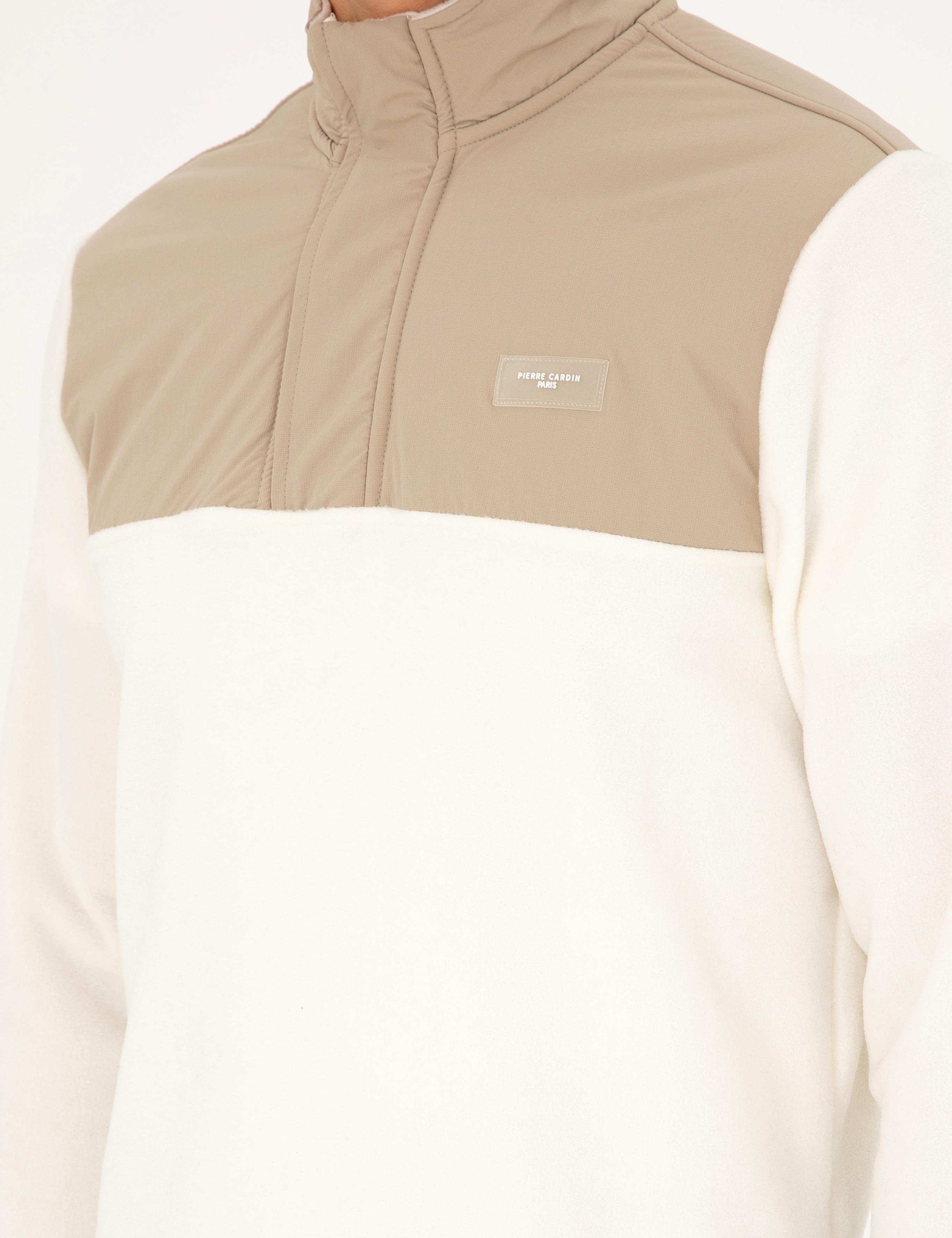 Ekru Regular Fit Sweatshirt