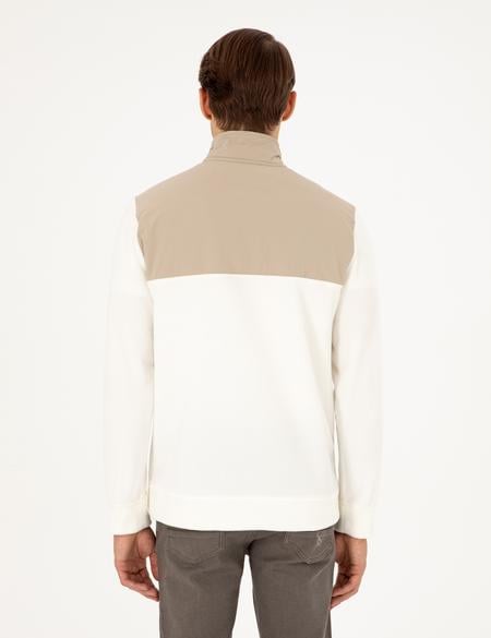 Ekru Regular Fit Sweatshirt - 50296910007