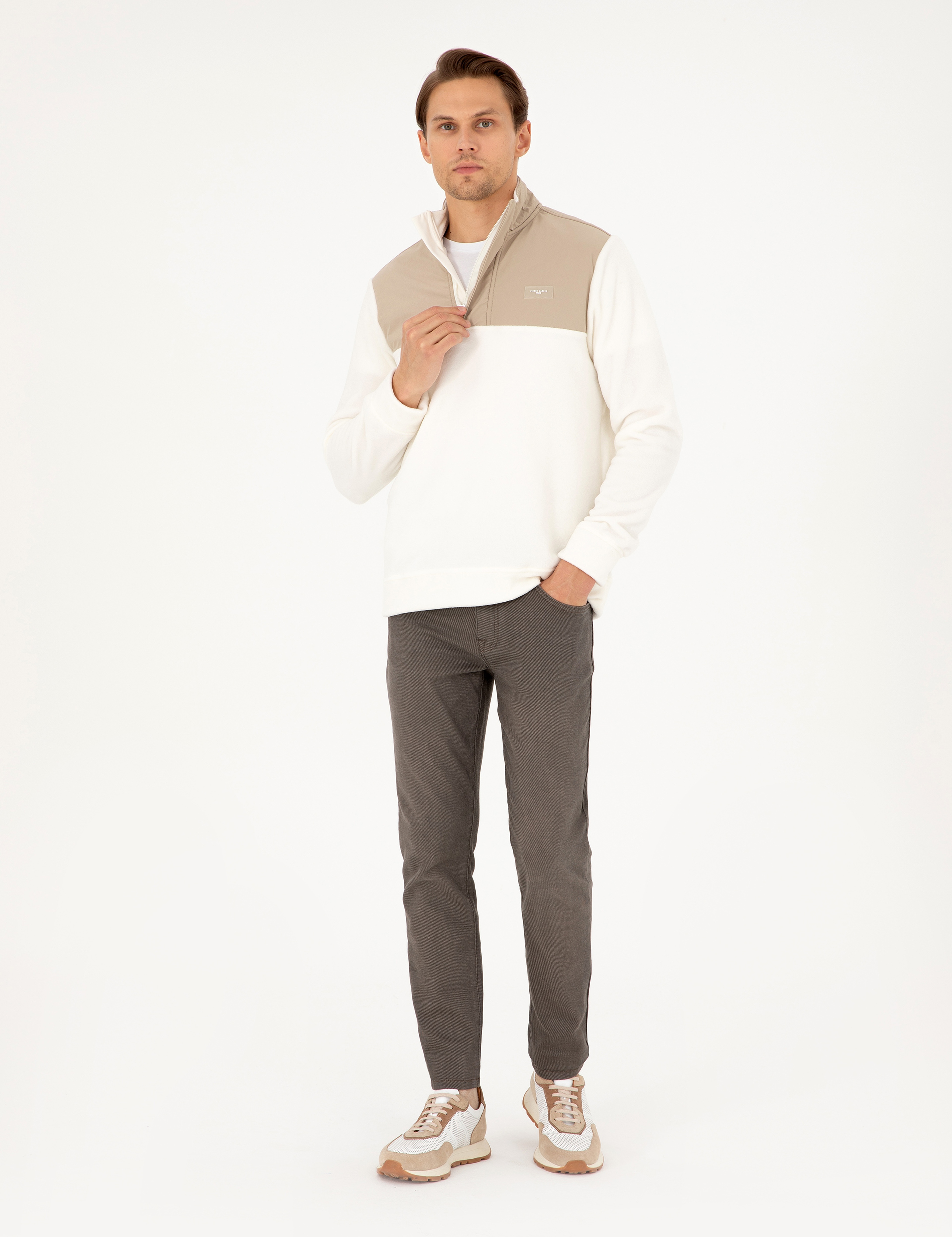 Ekru Regular Fit Sweatshirt - Image 4