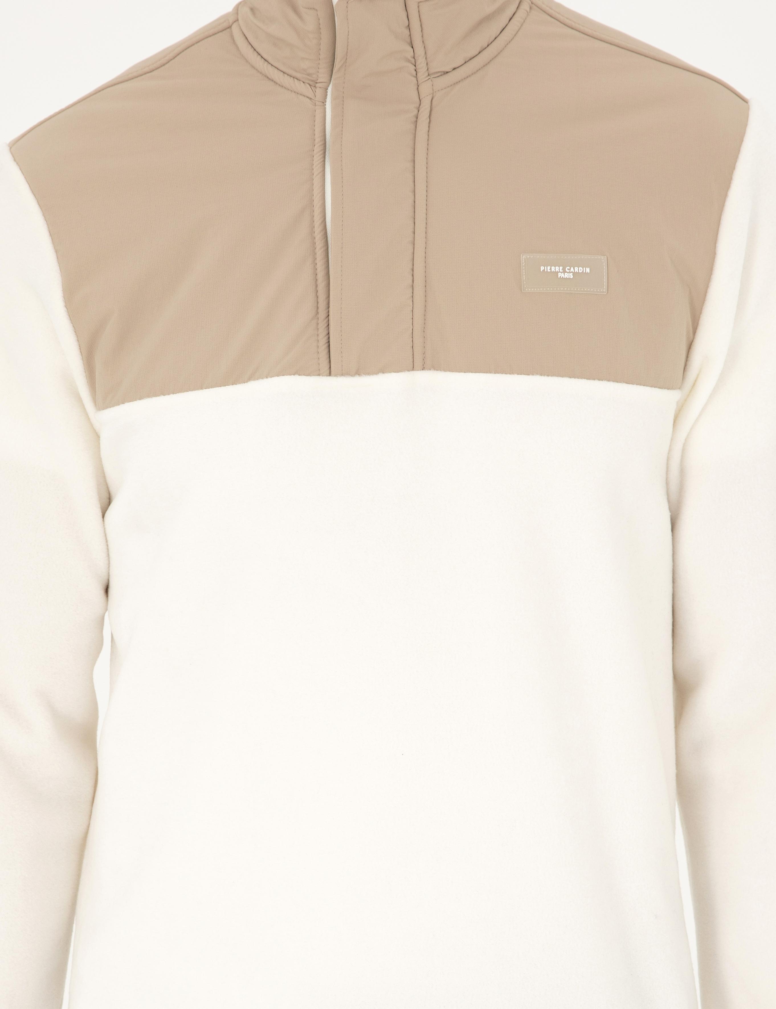 Ekru Regular Fit Sweatshirt