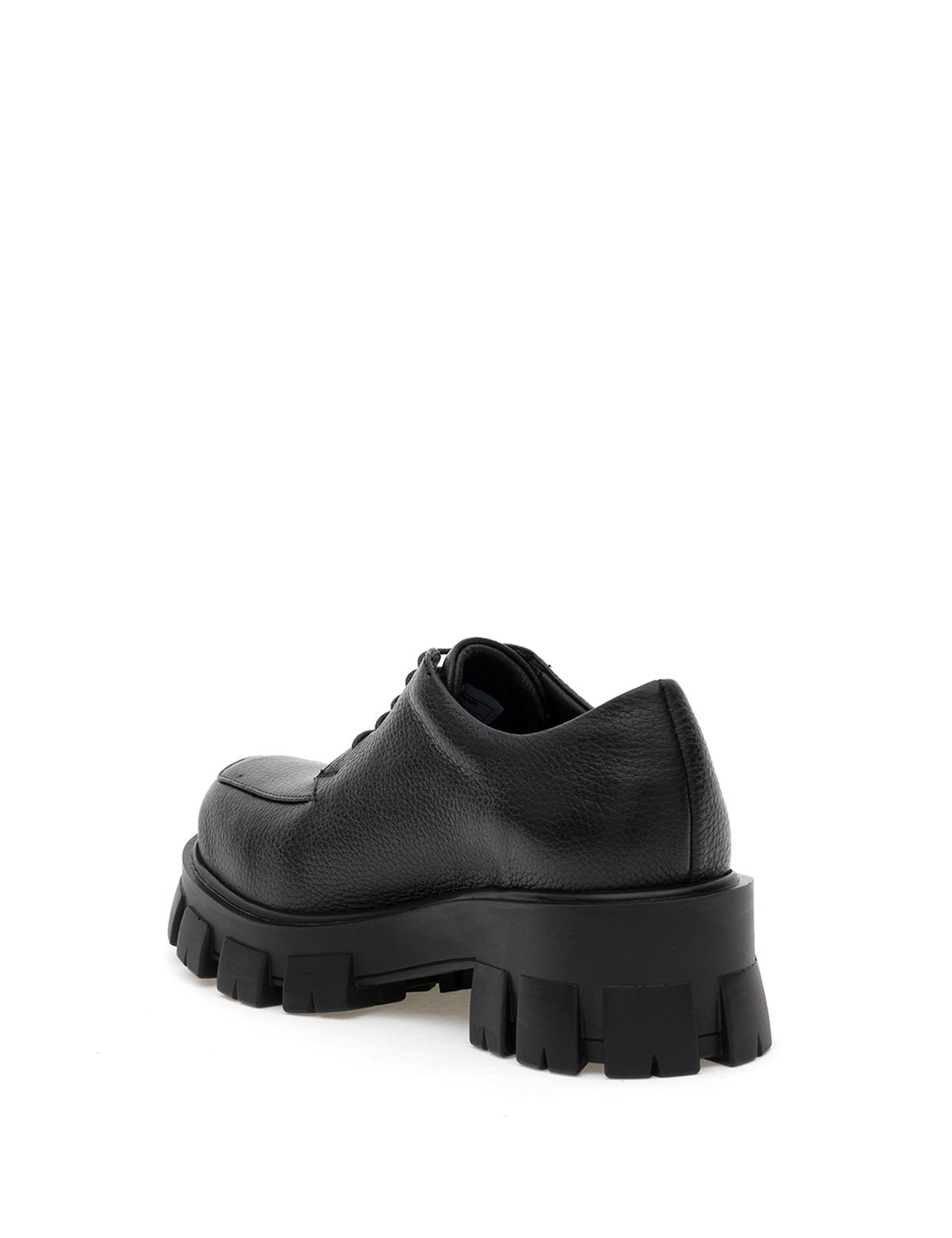 Siyah Deri Casual Ayakkabı - 50296421001