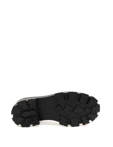 Siyah Deri Casual Ayakkabı - 50296421001