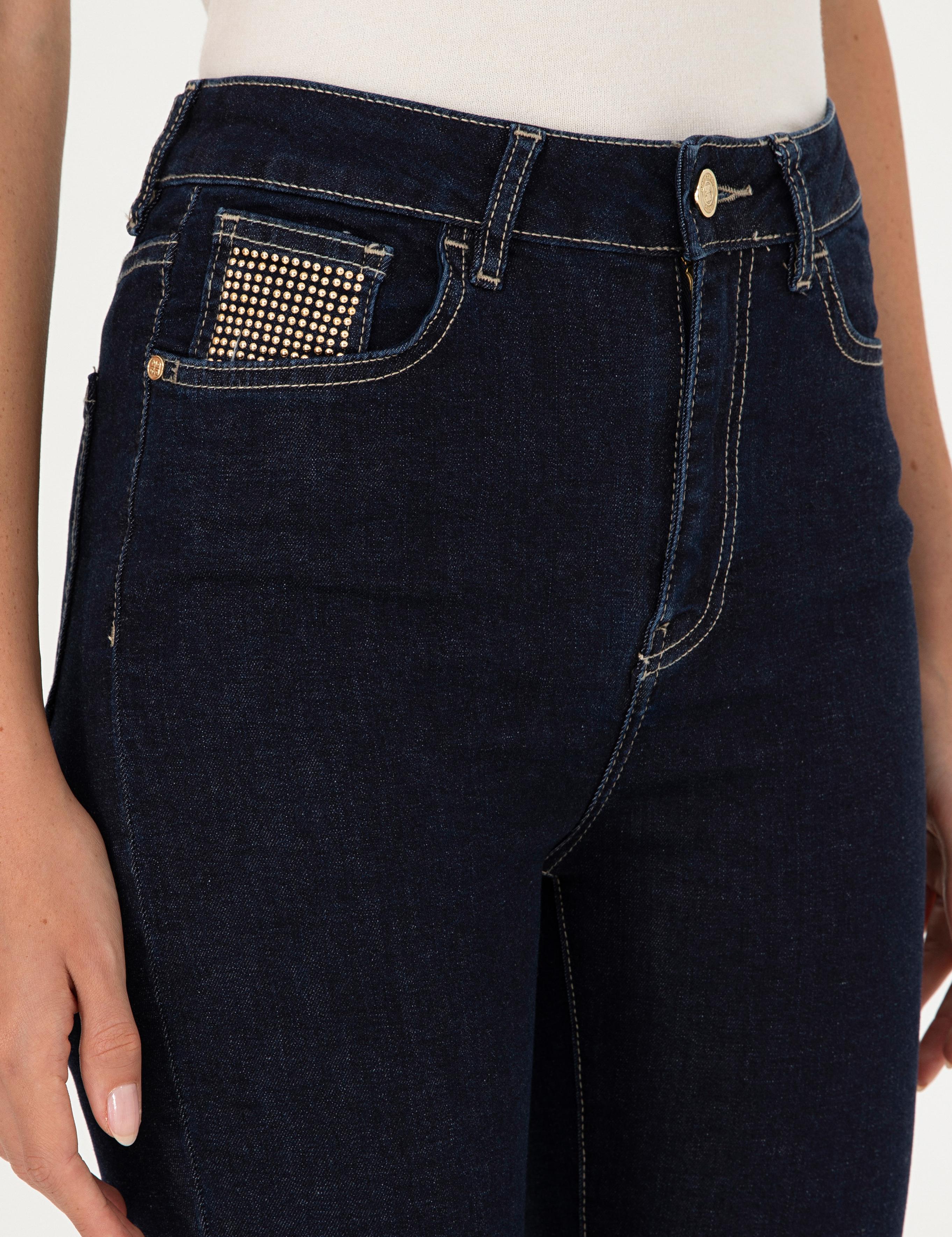 Koyu İndigo Skinny Fit Jean Pantolon