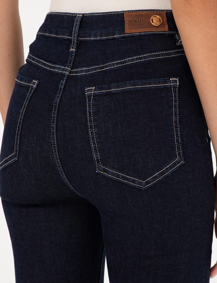 Koyu İndigo Skinny Fit Jean Pantolon