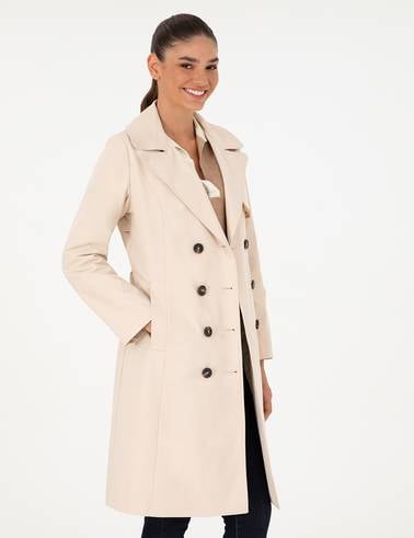 Taş Slim Fit Trençkot