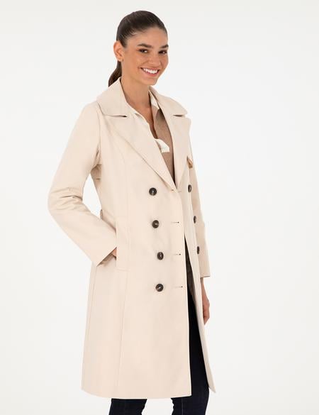 Taş Slim Fit Trençkot - 50297353003