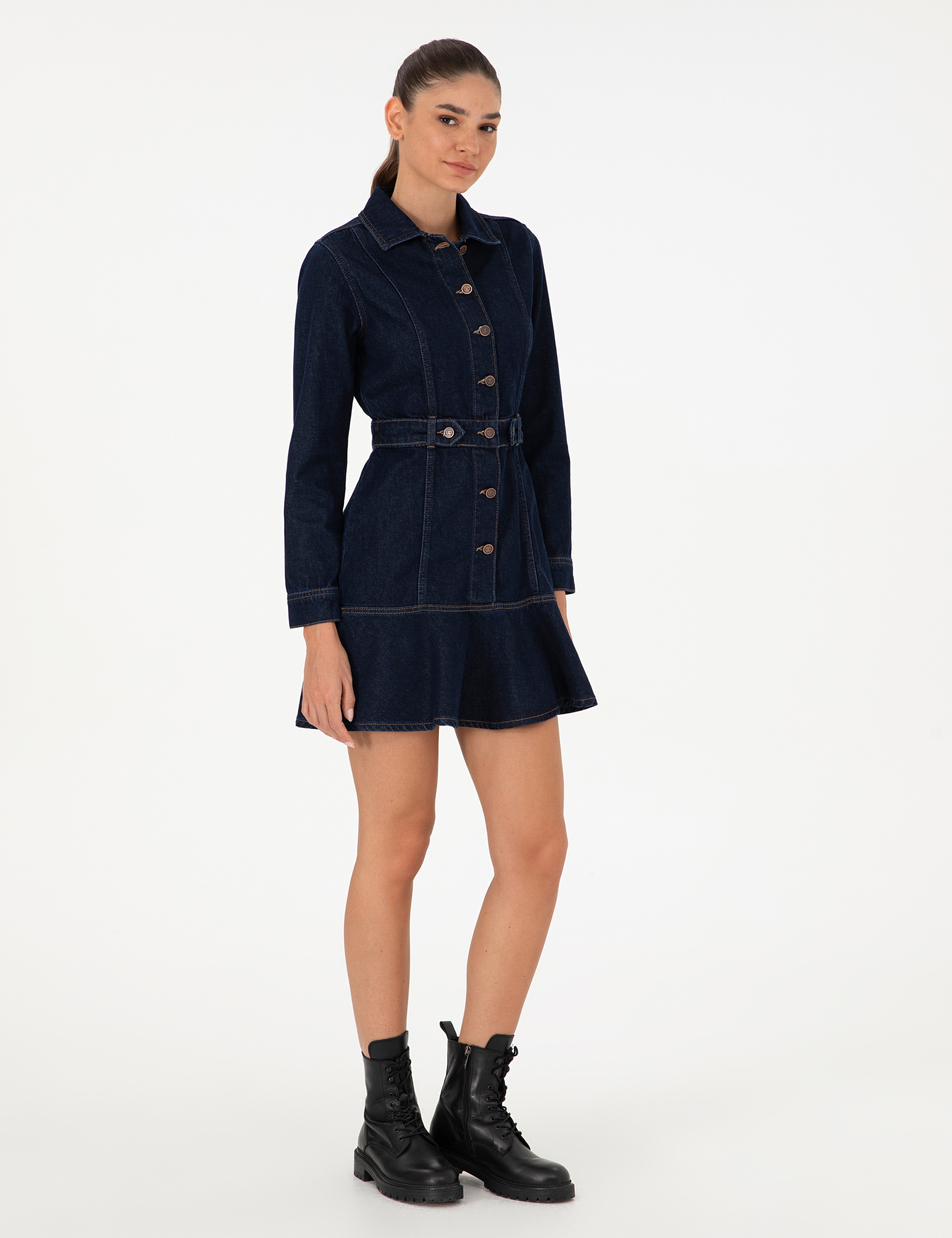 Mavi Slim Fit Jean Elbise - Image 3