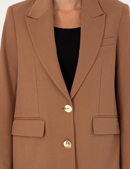 Kahverengi Comfort Fit Ceket - 50290403017