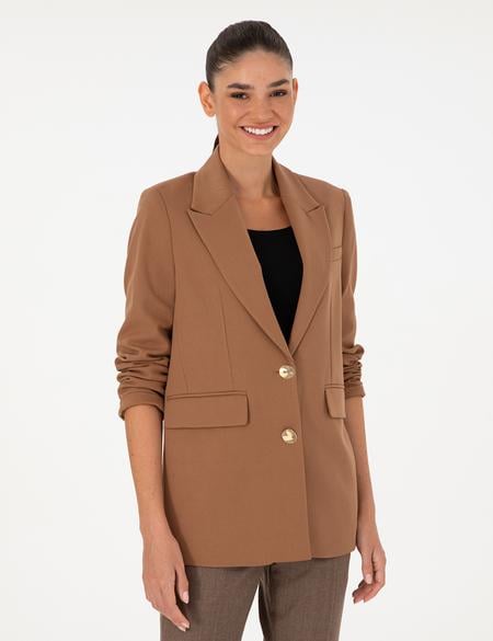 Kahverengi Comfort Fit Ceket - 50290403017