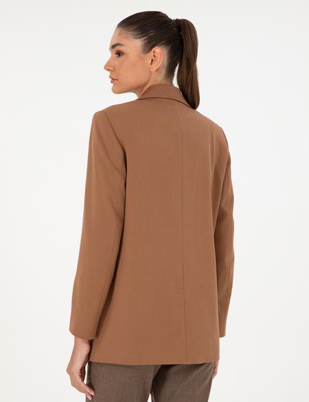 Kahverengi Comfort Fit Ceket - 50290403017