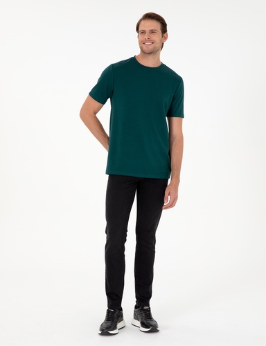 Siyah Slim Fit Jean Pantolon