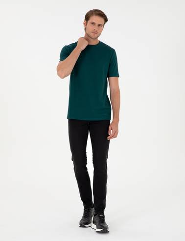Siyah Slim Fit Jean Pantolon