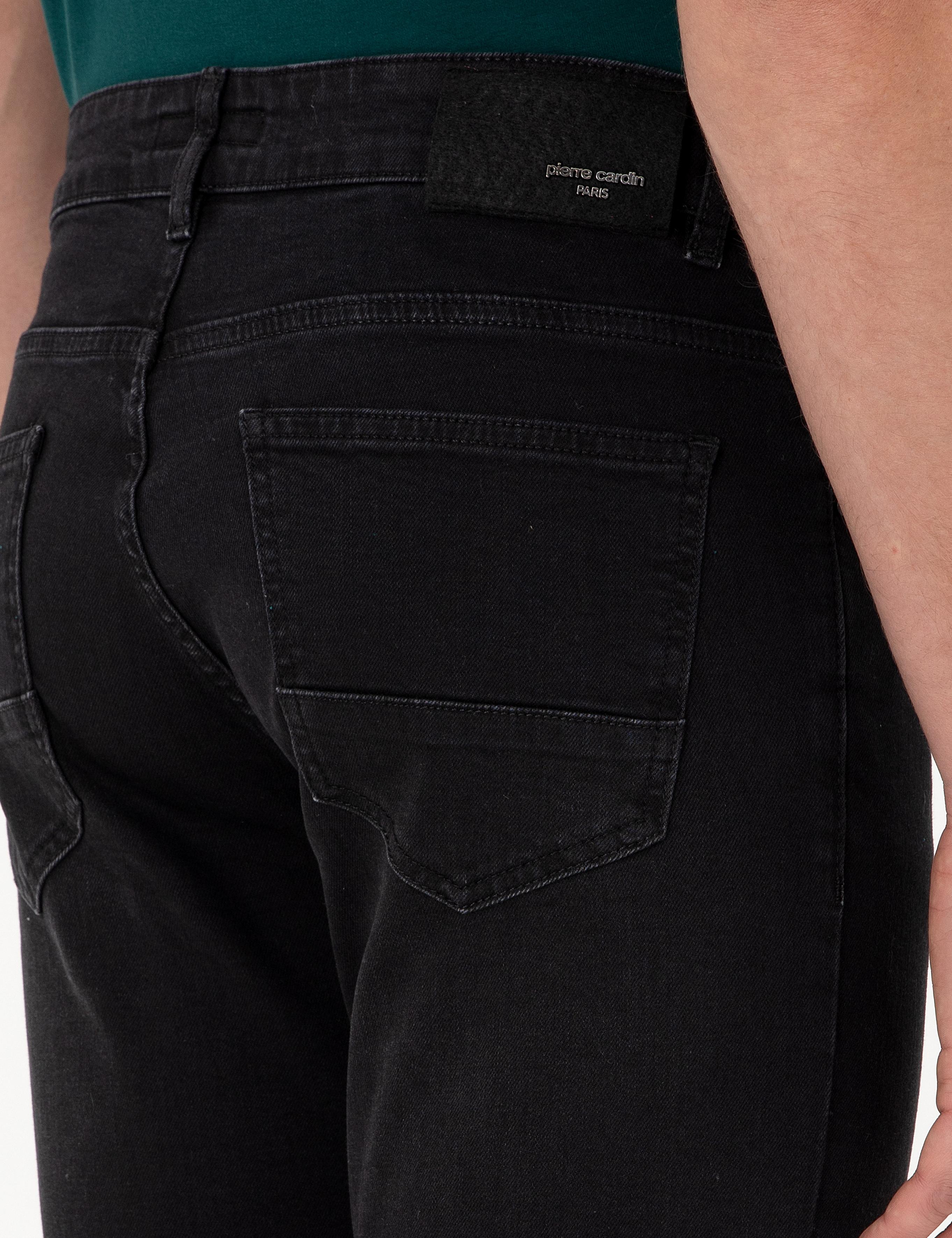 Siyah Slim Fit Jean Pantolon