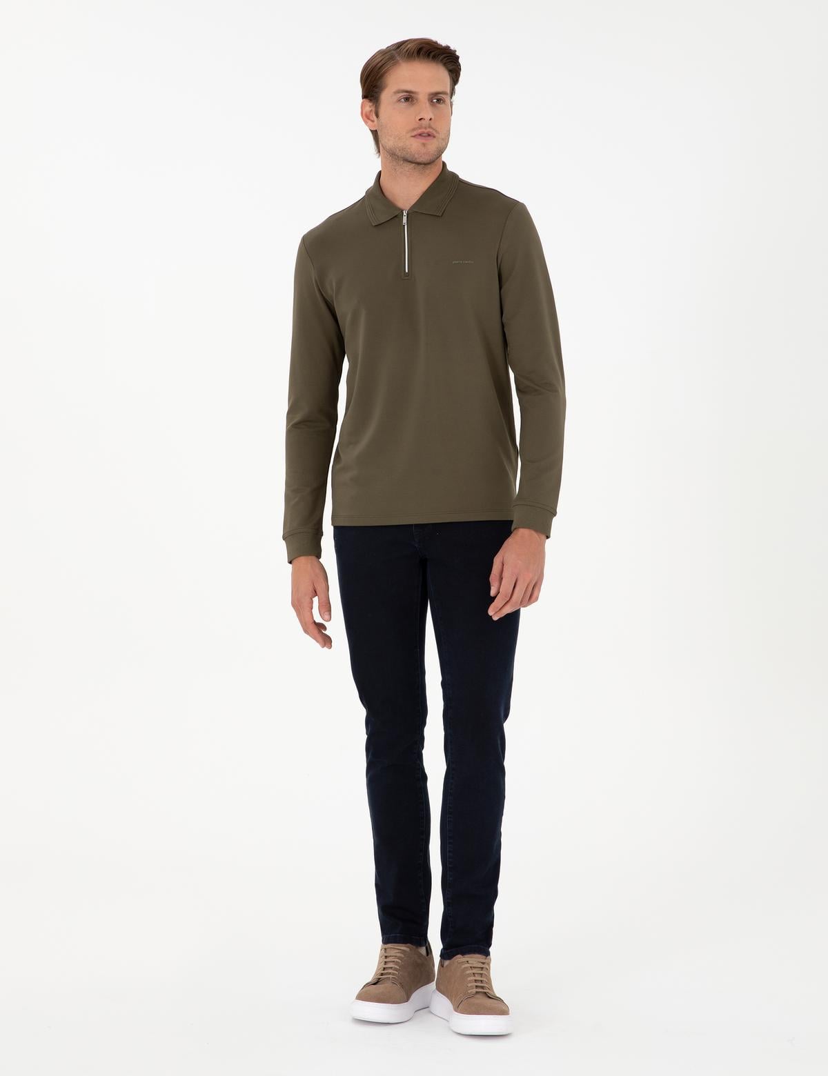 Koyu Lacivert Slim Fit Jean Pantolon - 50294614032