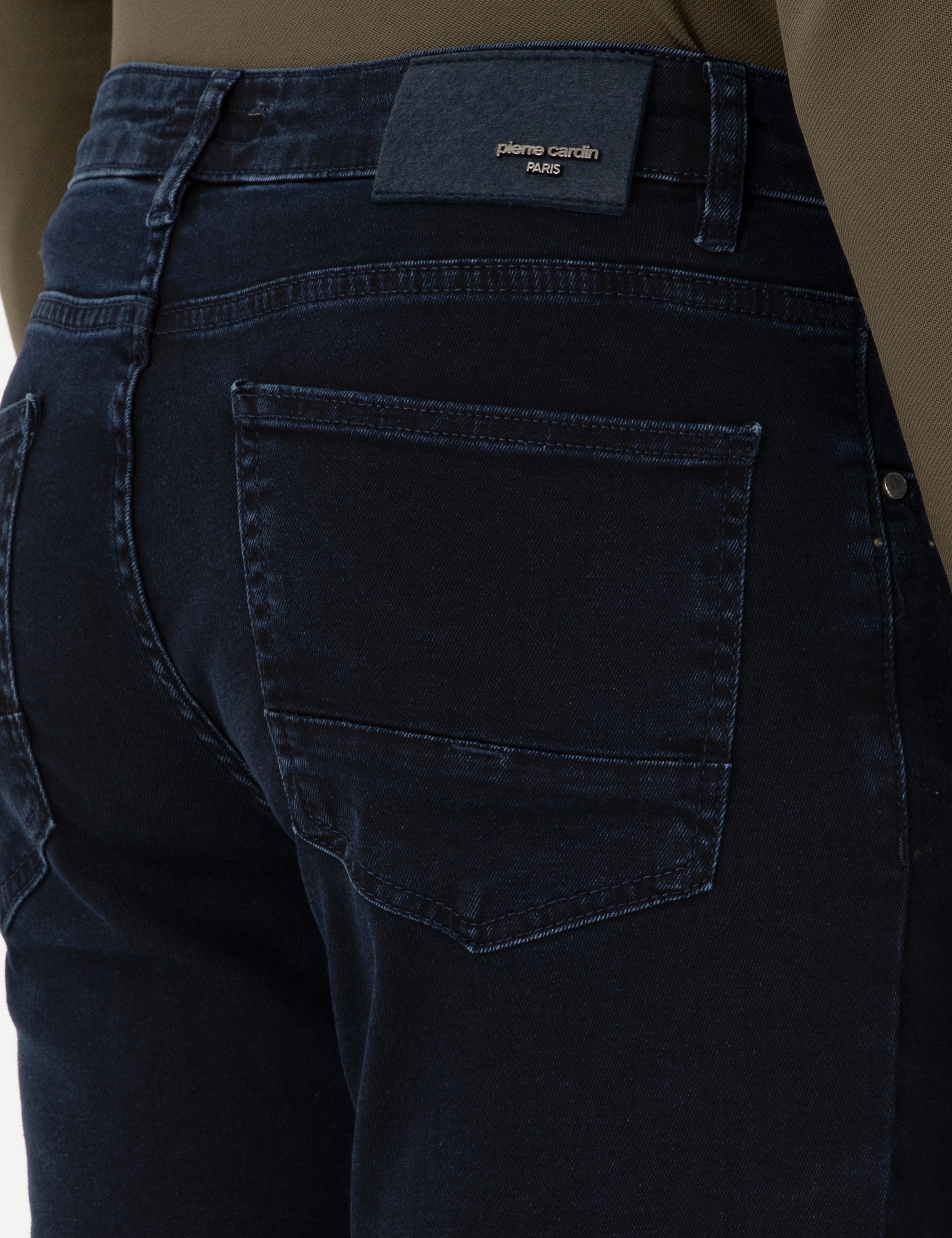 Koyu Lacivert Slim Fit Jean Pantolon - Image 6