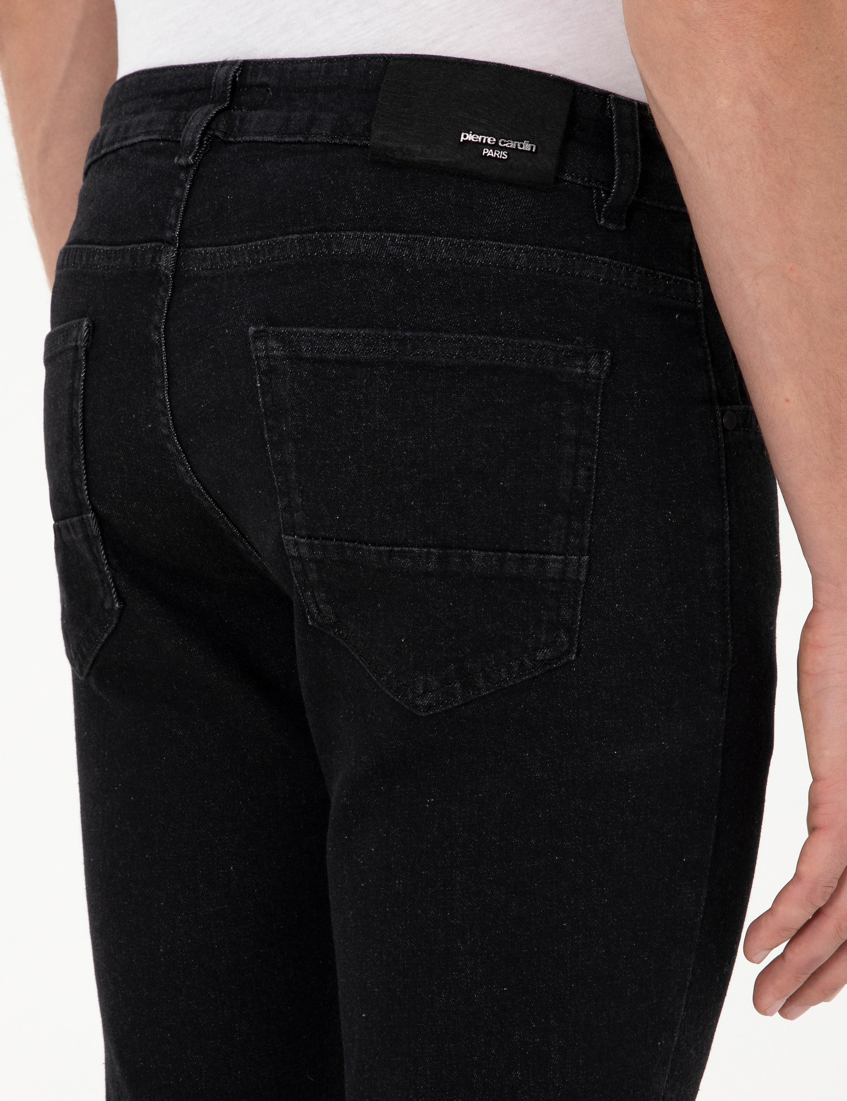 Siyah Slim Fit Jean Pantolon