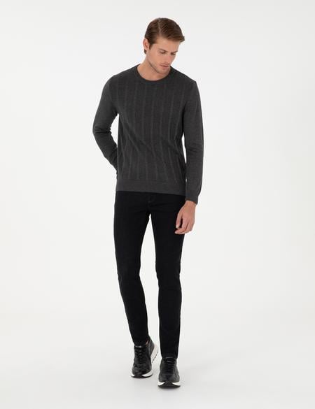 Siyah Slim Fit Jean Pantolon - 50299901020