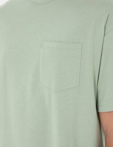 Yeşil Comfort Fit Tişört