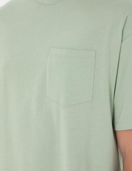 Yeşil Comfort Fit Tişört - 50306444024