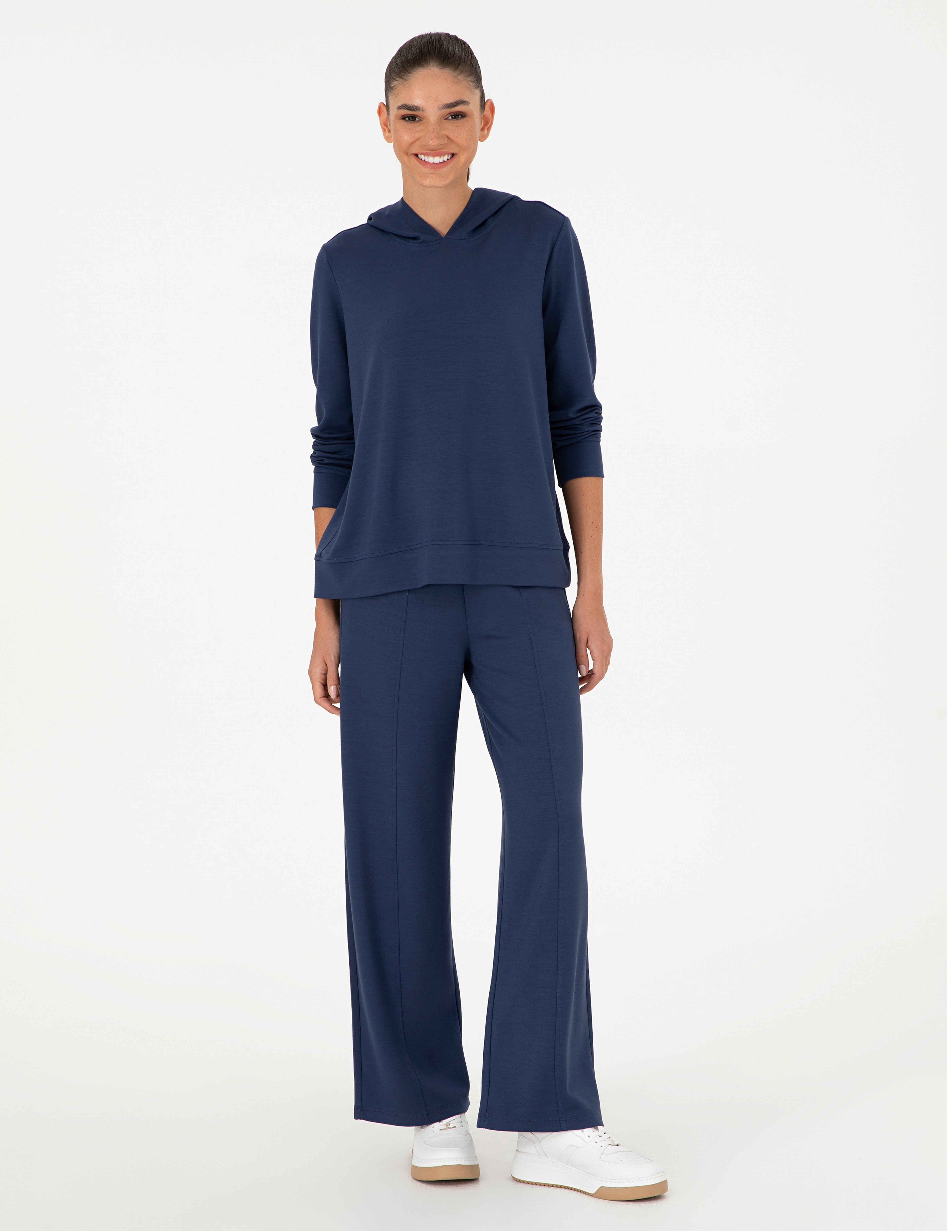 Lacivert Loose Fit Eşofman Altı