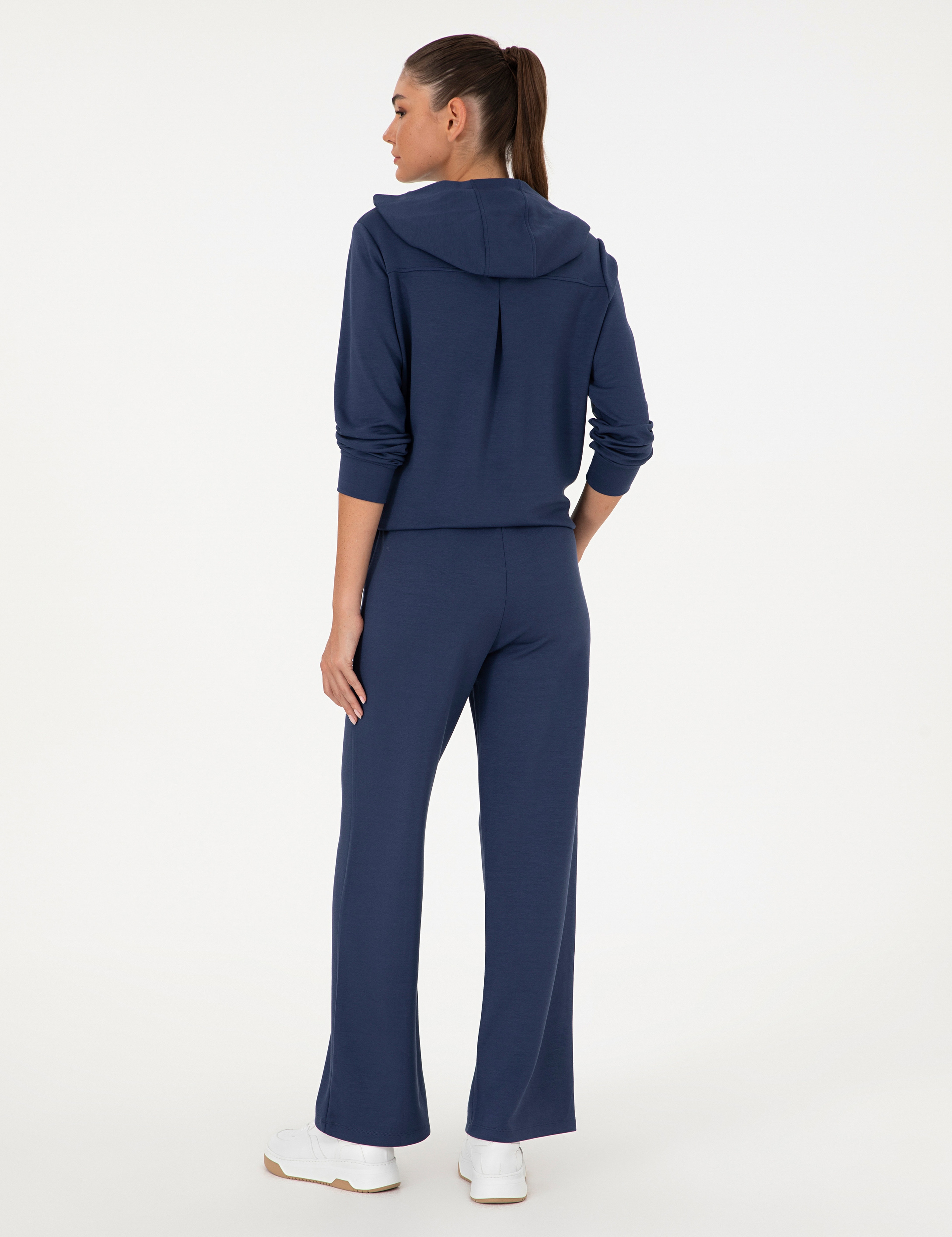 Lacivert Loose Fit Eşofman Altı - Image 4