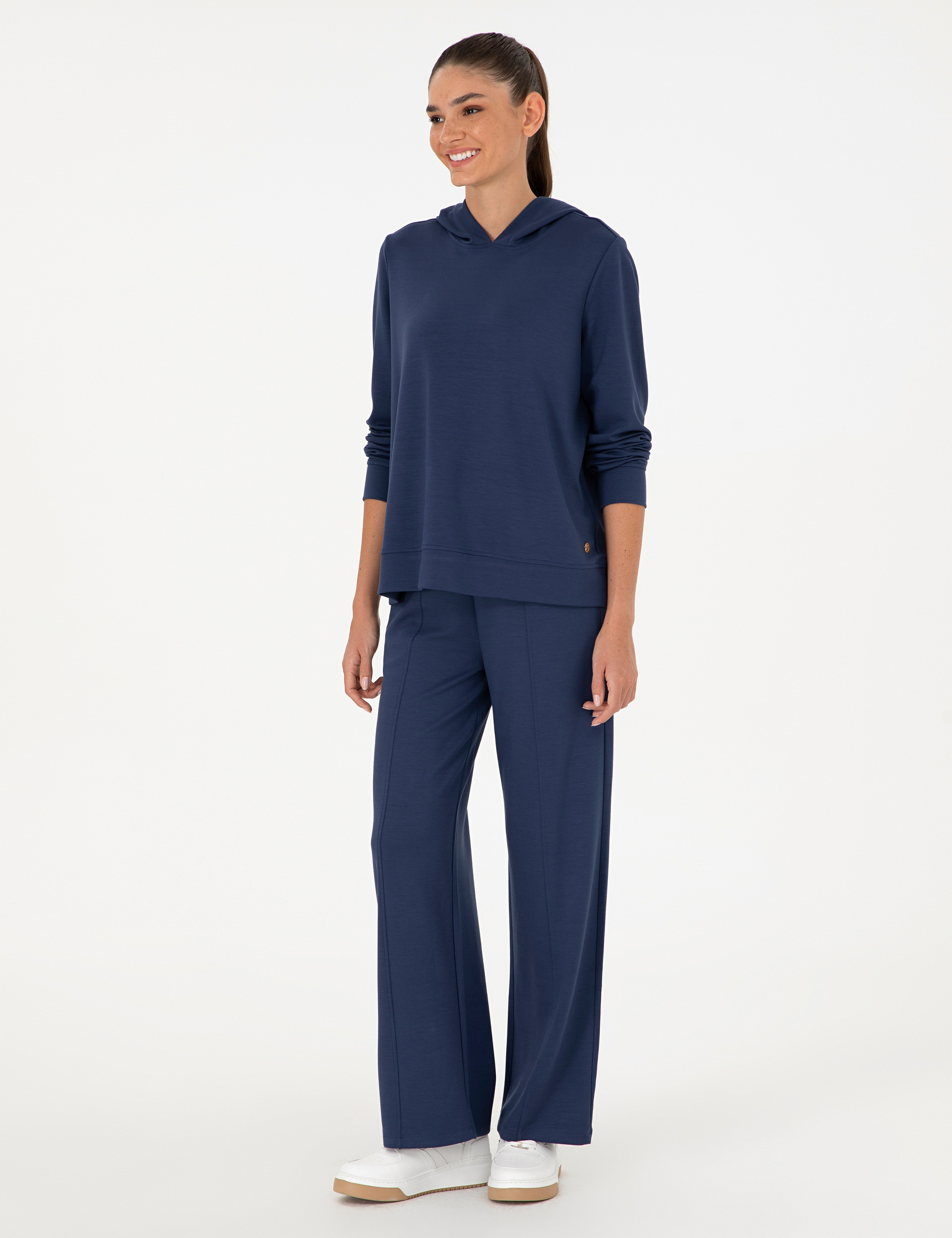 Lacivert Loose Fit Eşofman Altı