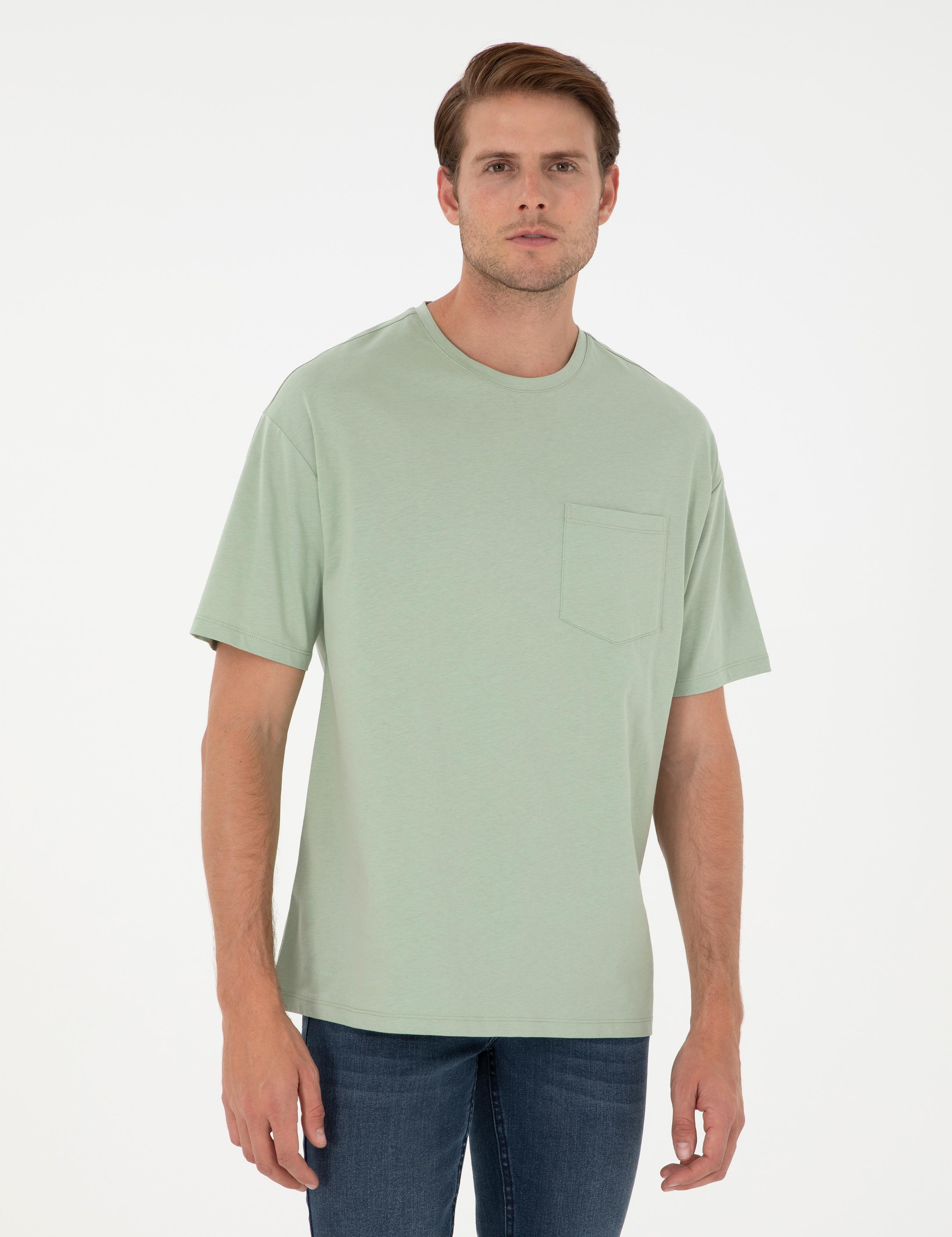 Yeşil Comfort Fit Tişört