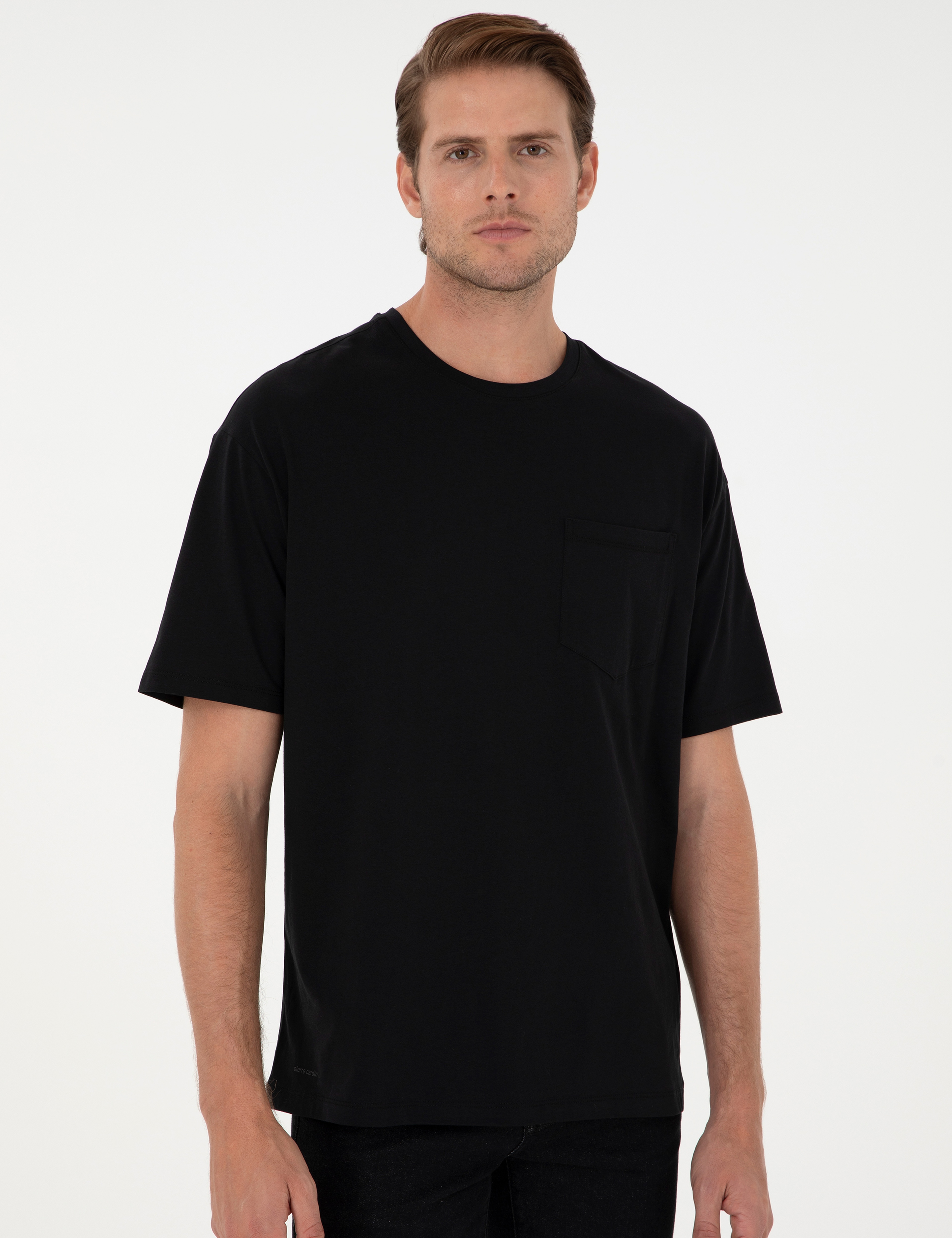 Siyah Comfort Fit Tişört - Image 3