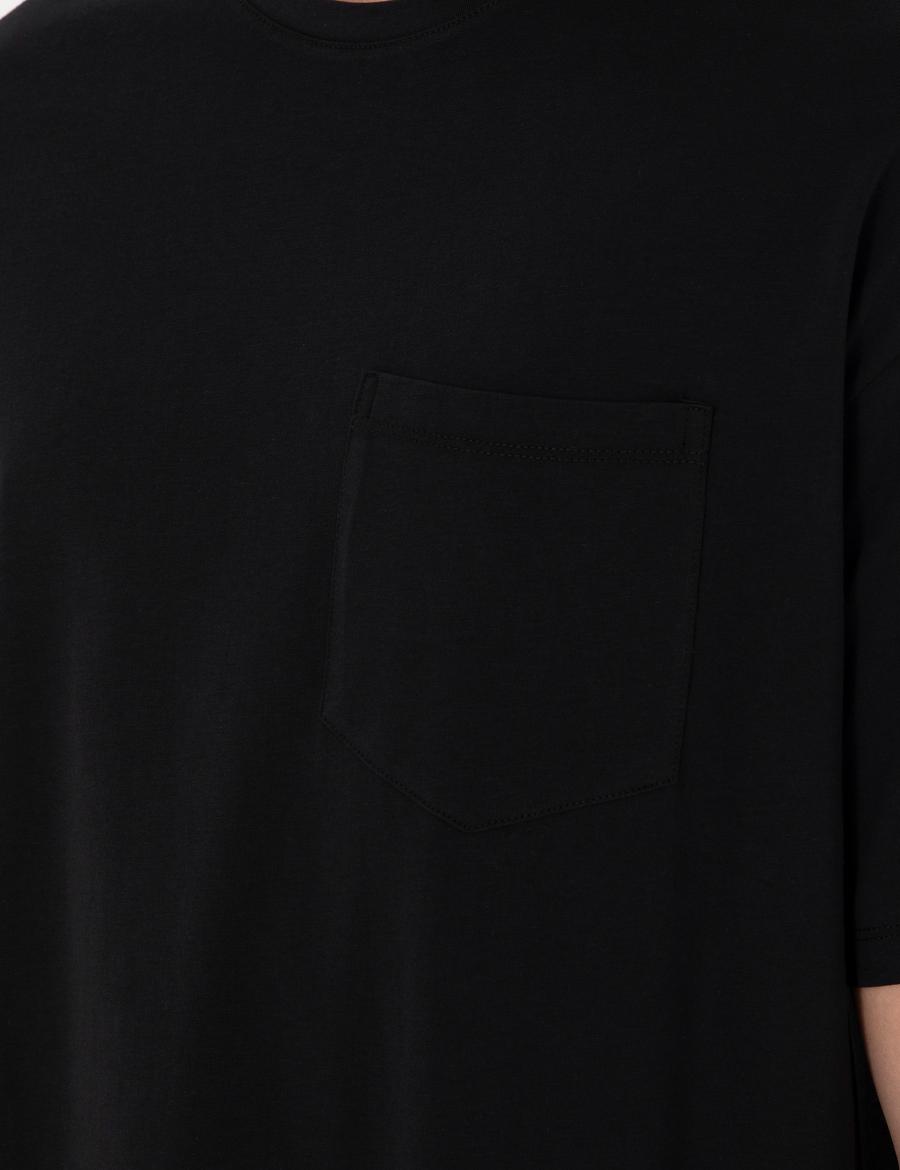 Siyah Comfort Fit Tişört