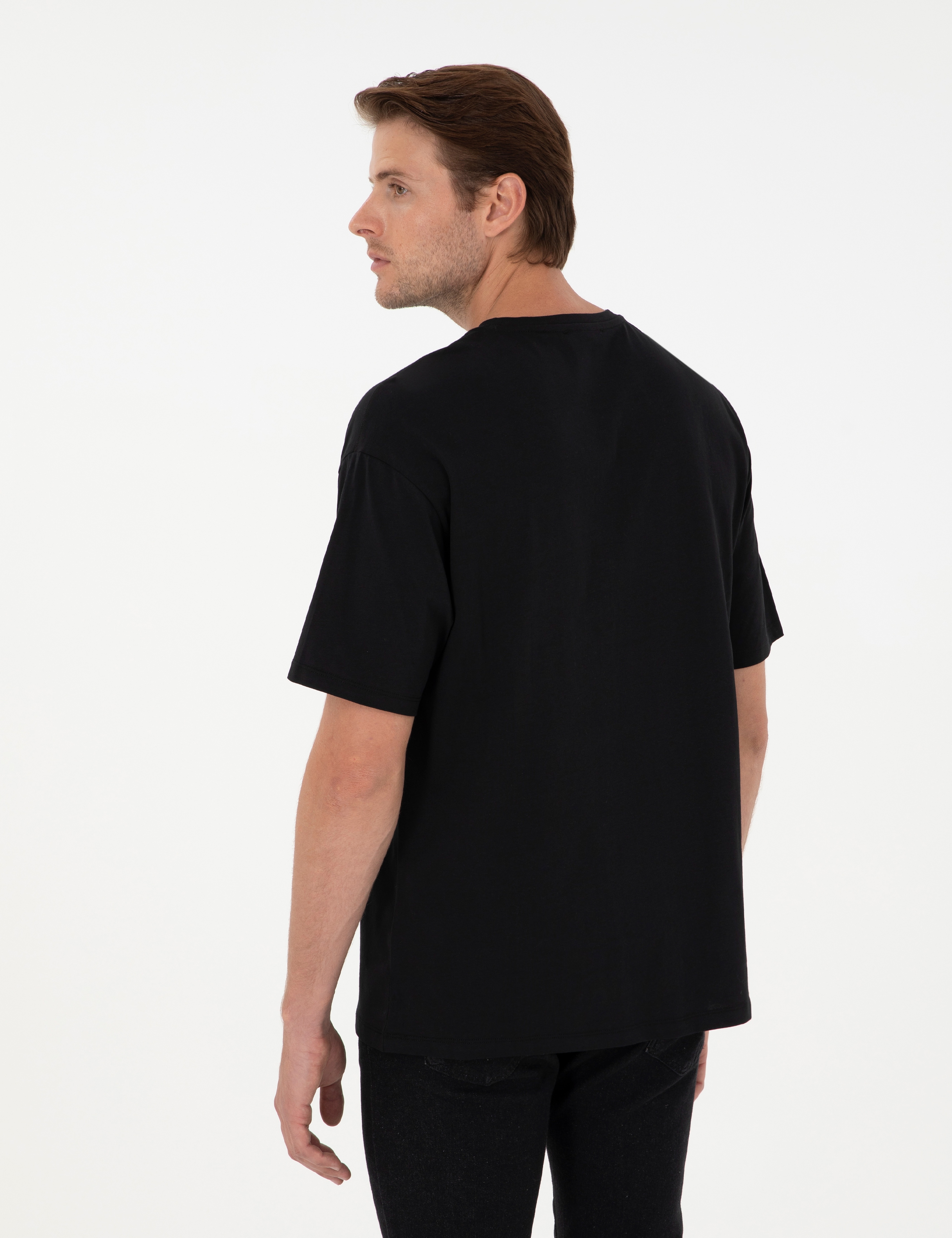 Siyah Comfort Fit Tişört