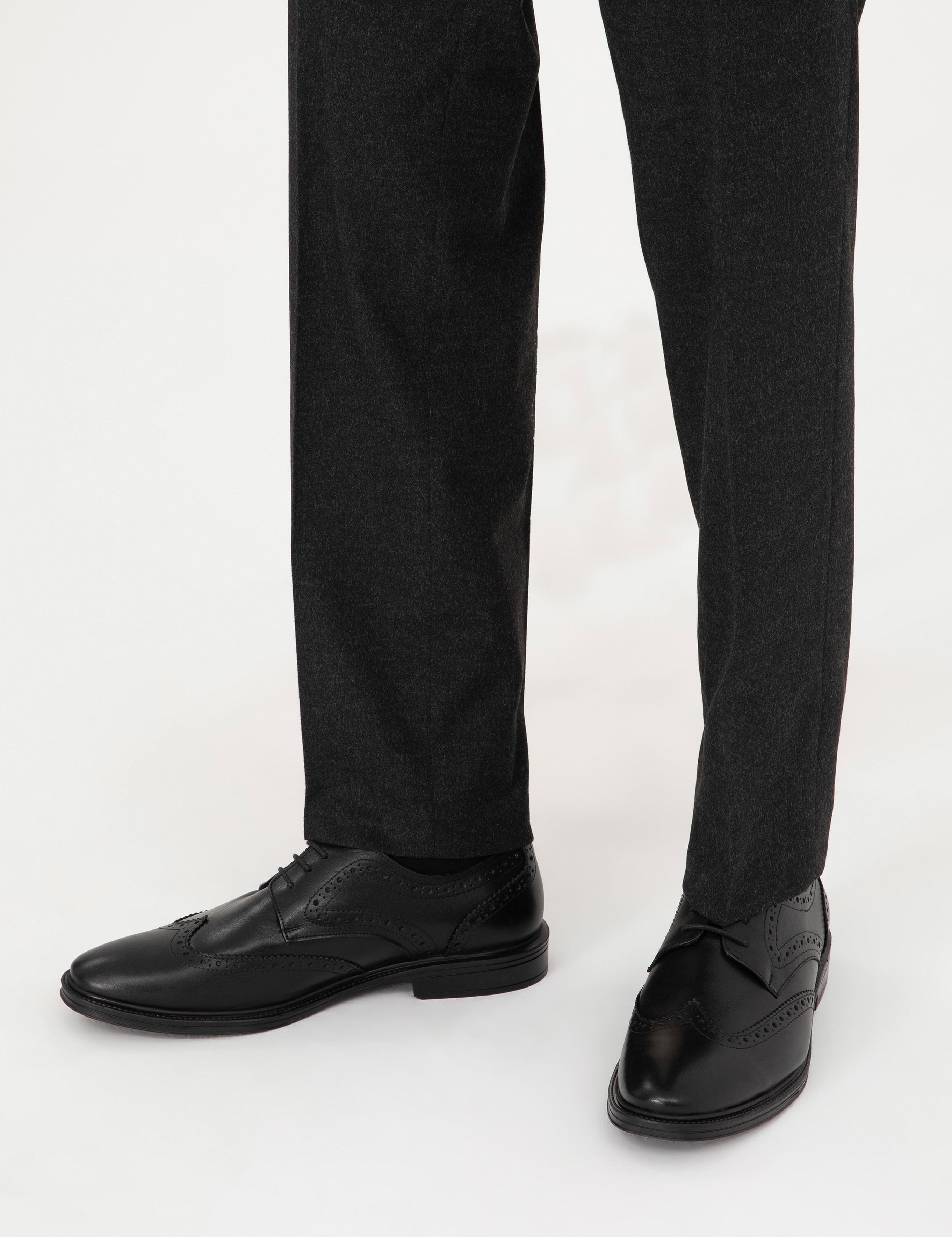 Siyah %100 Deri Klasik Ayakkabı