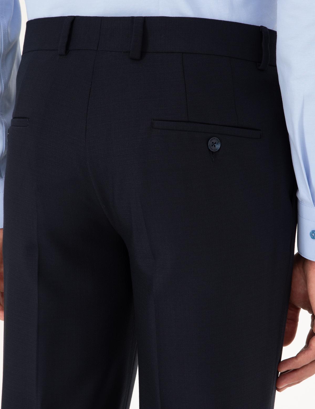 Lacivert Ex. Slim Fit Kumaş Pantolon - 50296562042