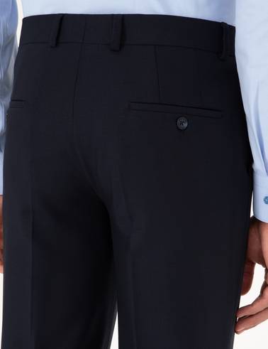Lacivert Ex. Slim Fit Kumaş Pantolon