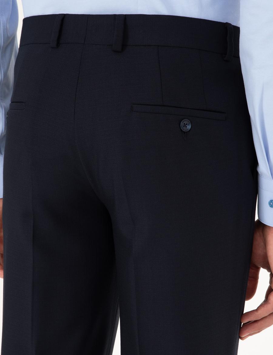 Lacivert Ex. Slim Fit Kumaş Pantolon