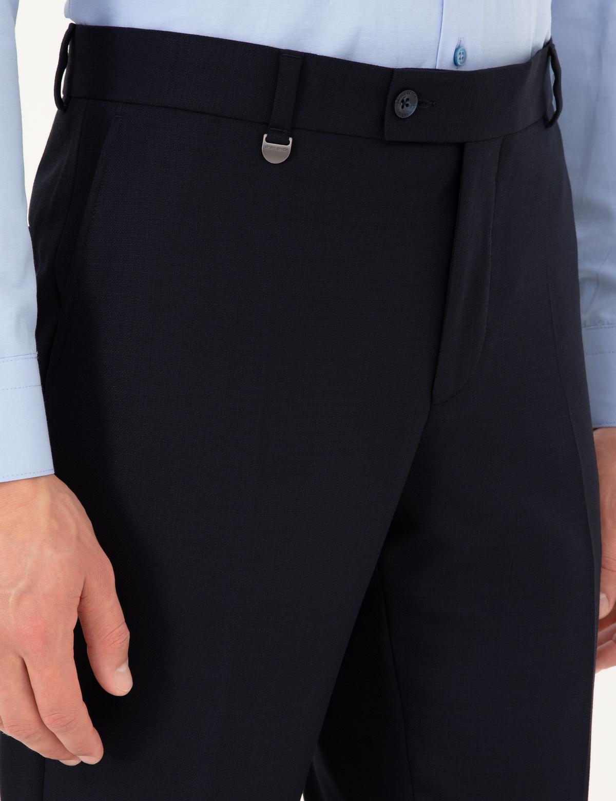 Lacivert Ex. Slim Fit Kumaş Pantolon - 50296562042