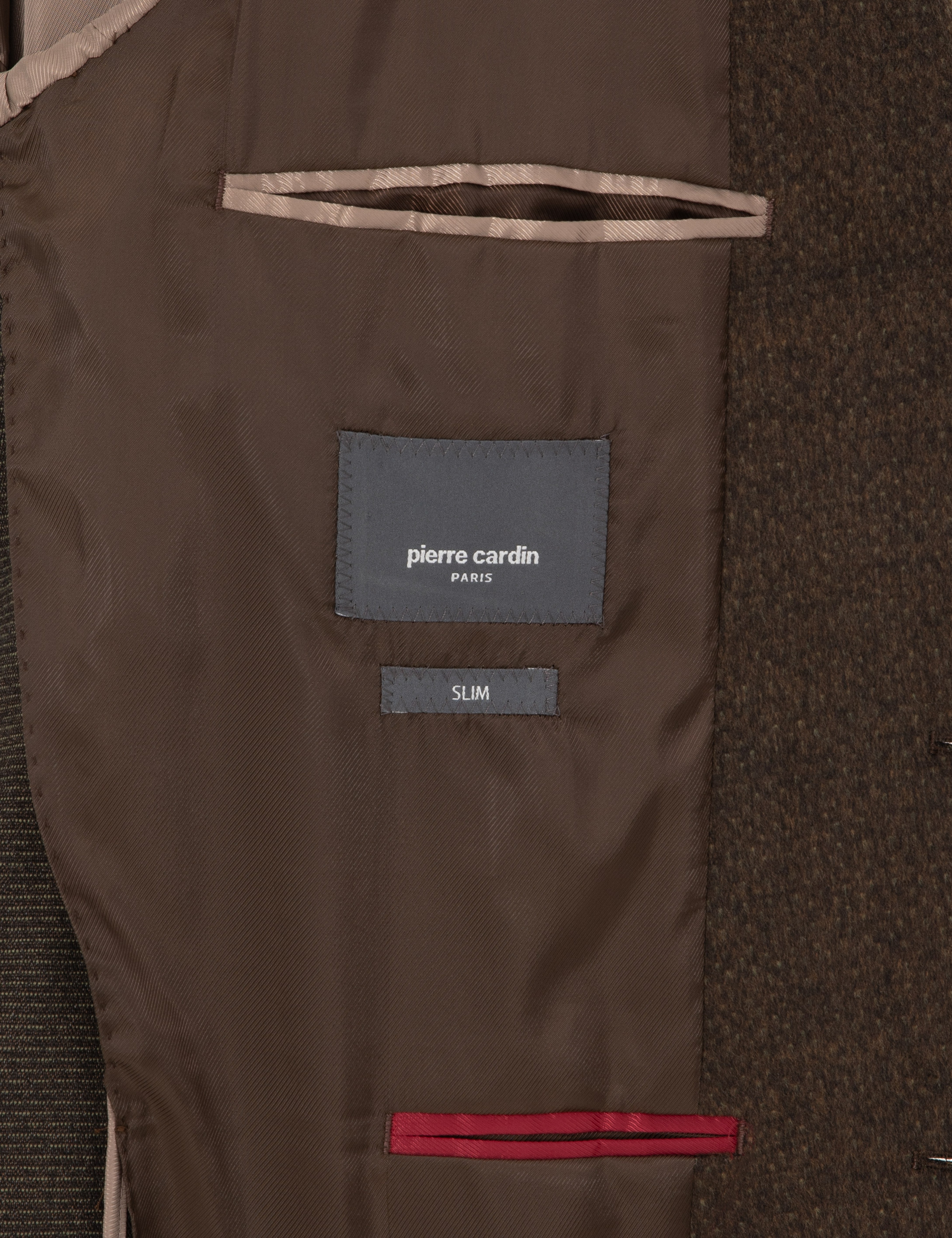 Kahverengi Slim Fit Ceket - Image 6