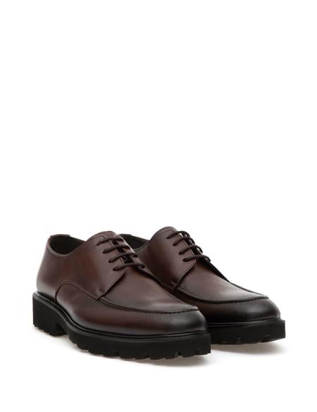 Kahverengi %100 Deri Casual Ayakkabı - 50298532014