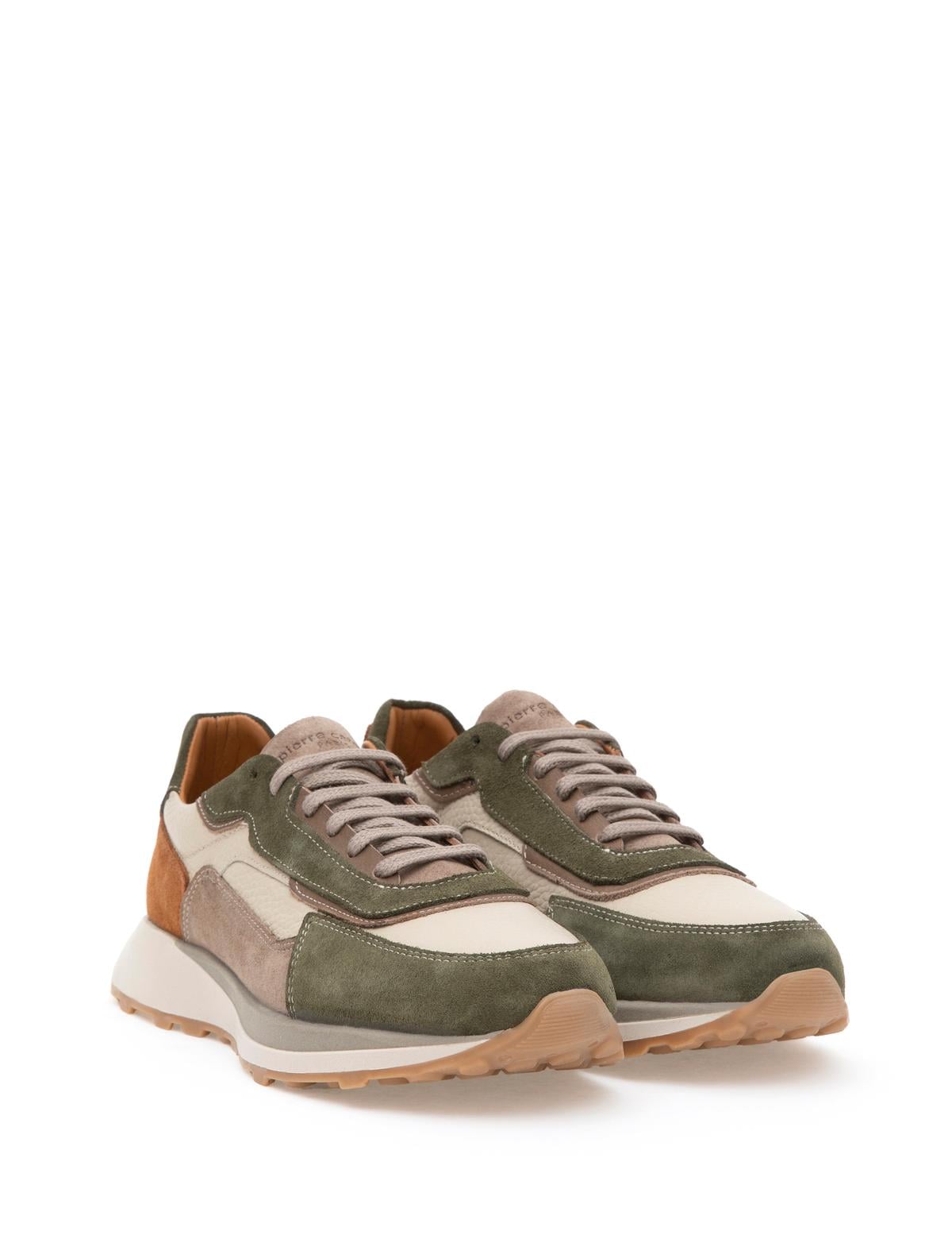 Bej %100 Deri Casual Ayakkabı