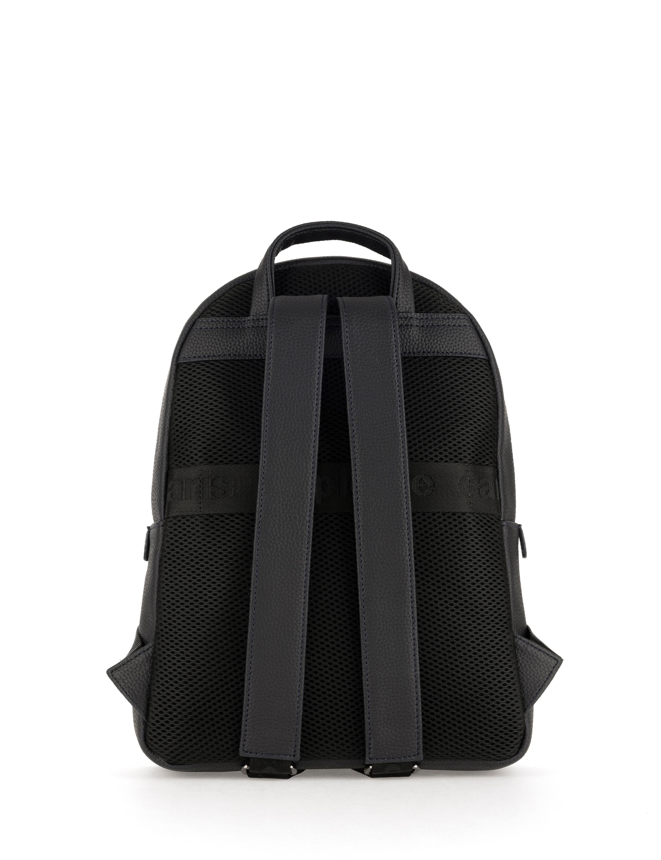 Erkek Lacivert %100 Deri Sırt Çantası