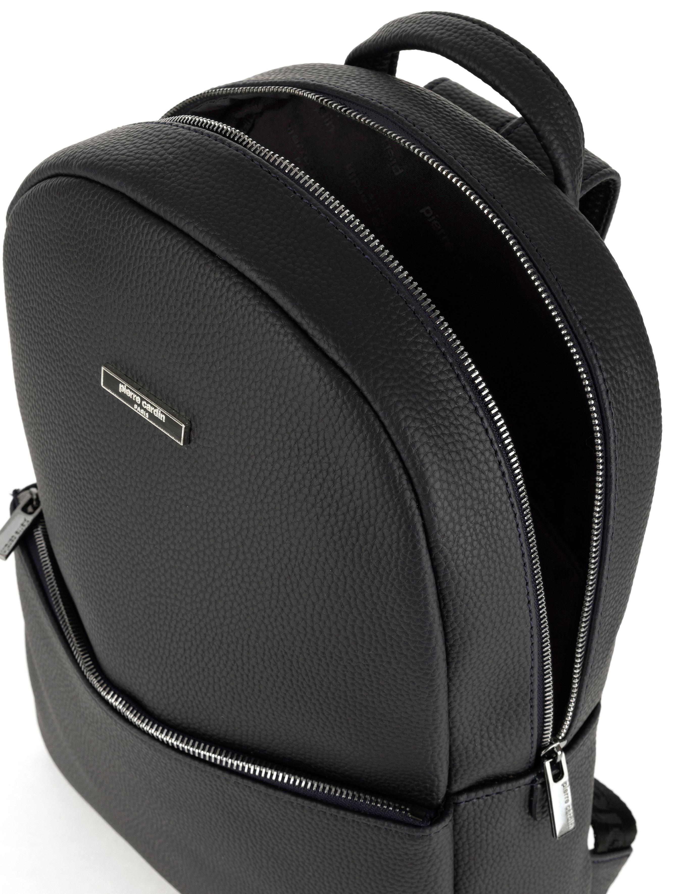 Erkek Lacivert %100 Deri Sırt Çantası