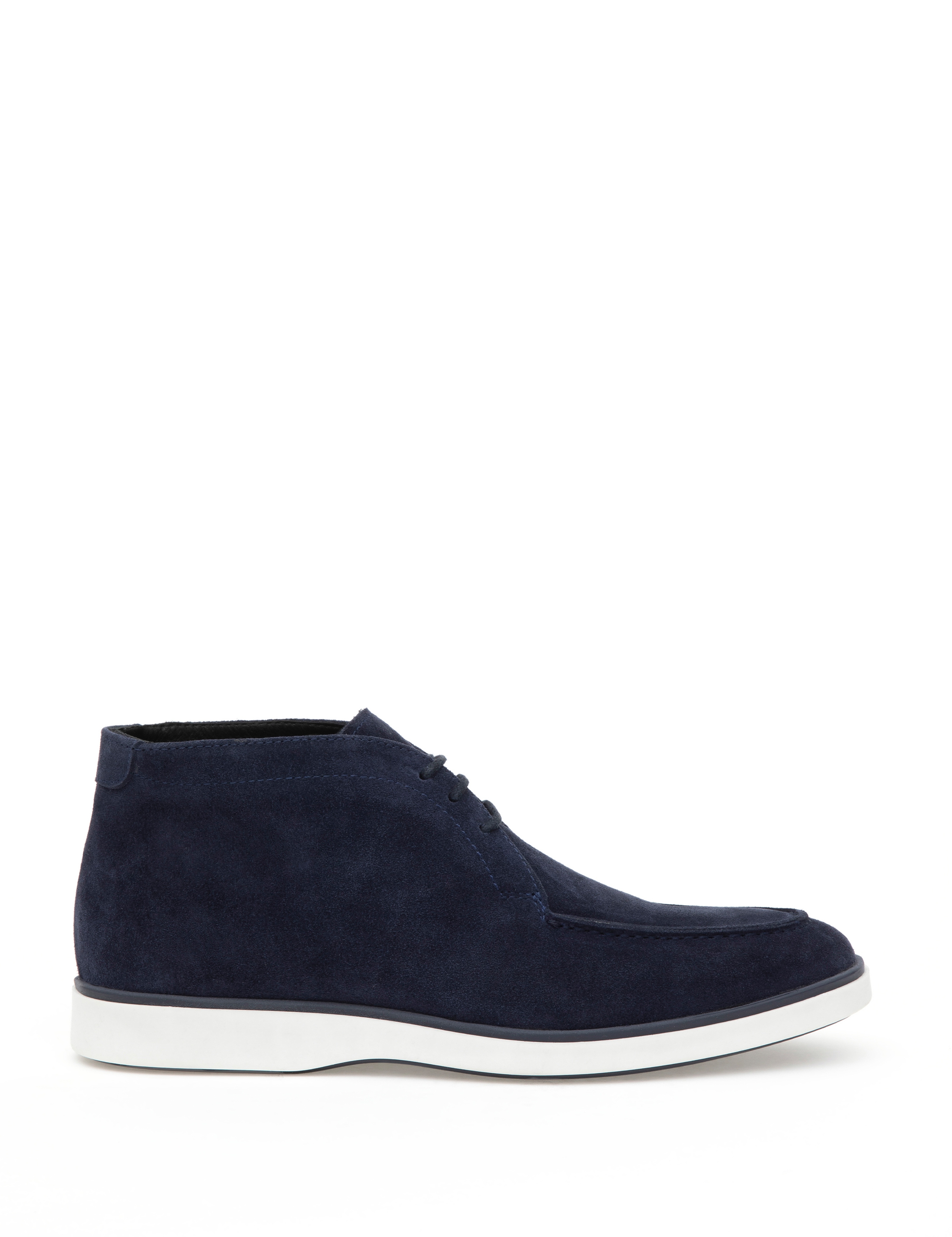 Lacivert %100 Deri Casual Ayakkabı - Image 2