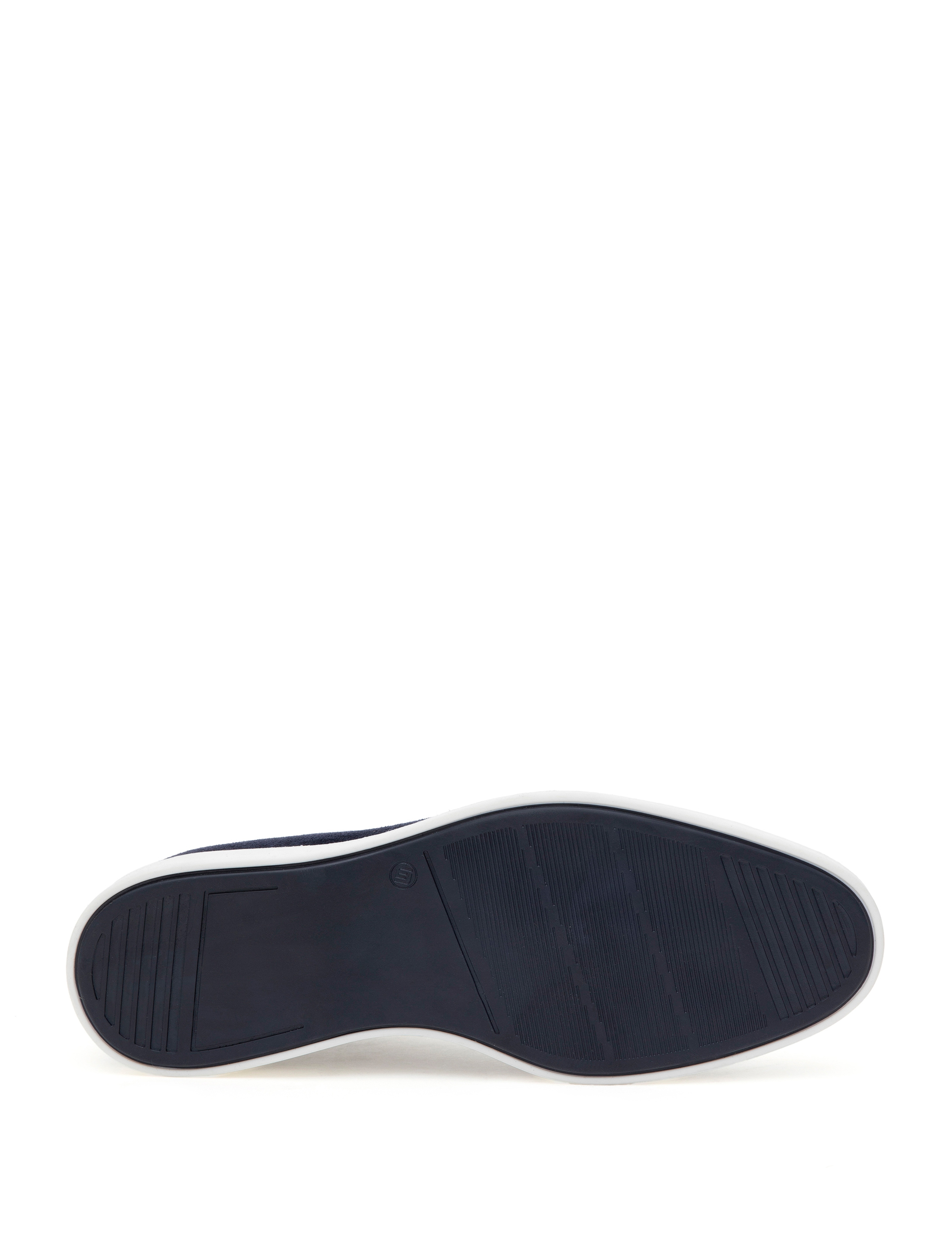Lacivert %100 Deri Casual Ayakkabı - Image 5