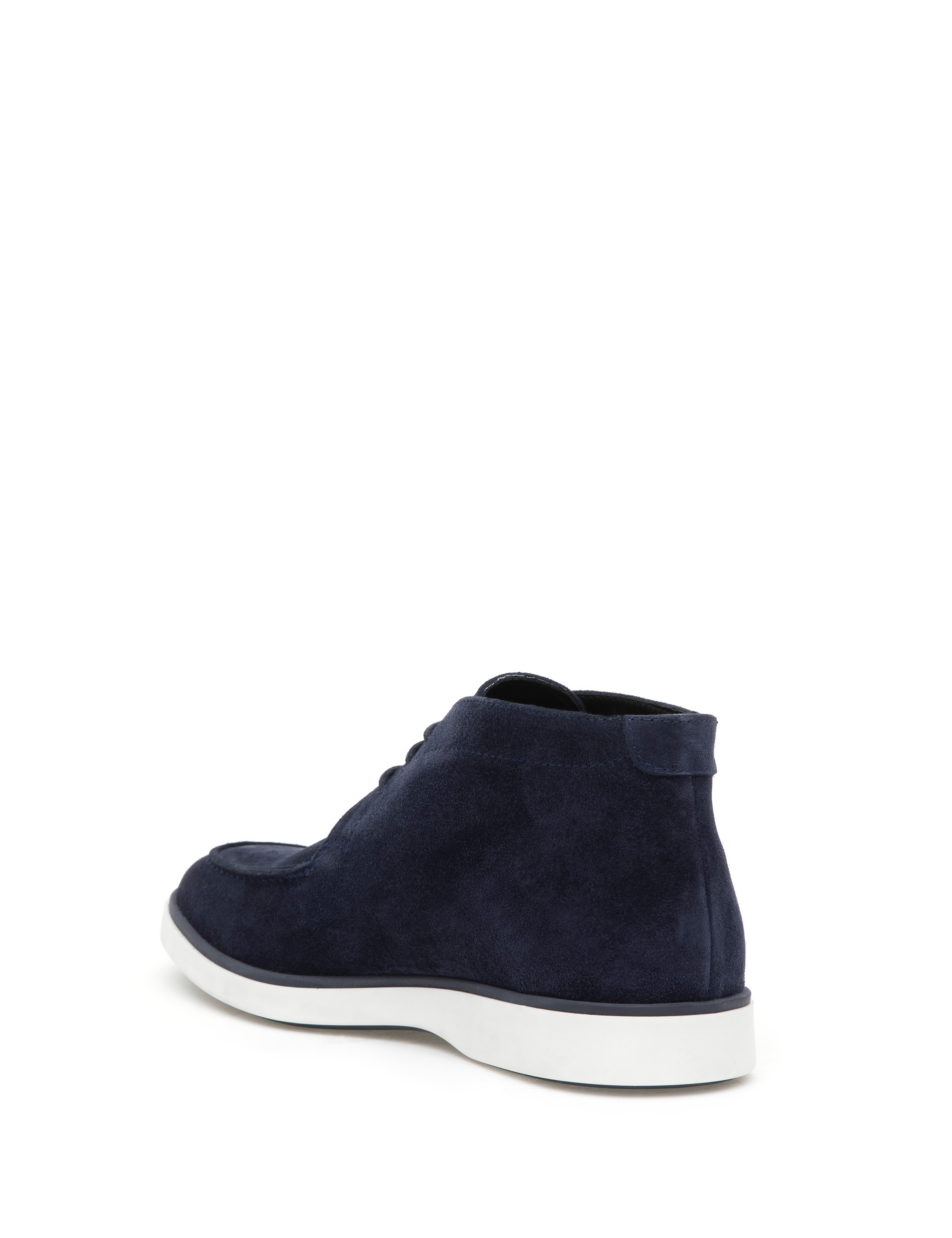 Lacivert %100 Deri Casual Ayakkabı - Image 4