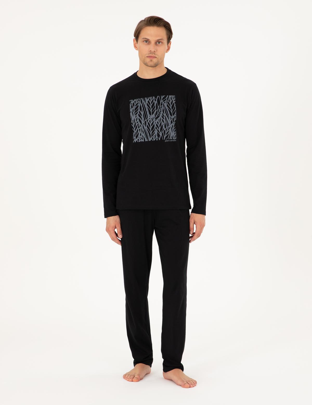 Siyah Pijama Takımı