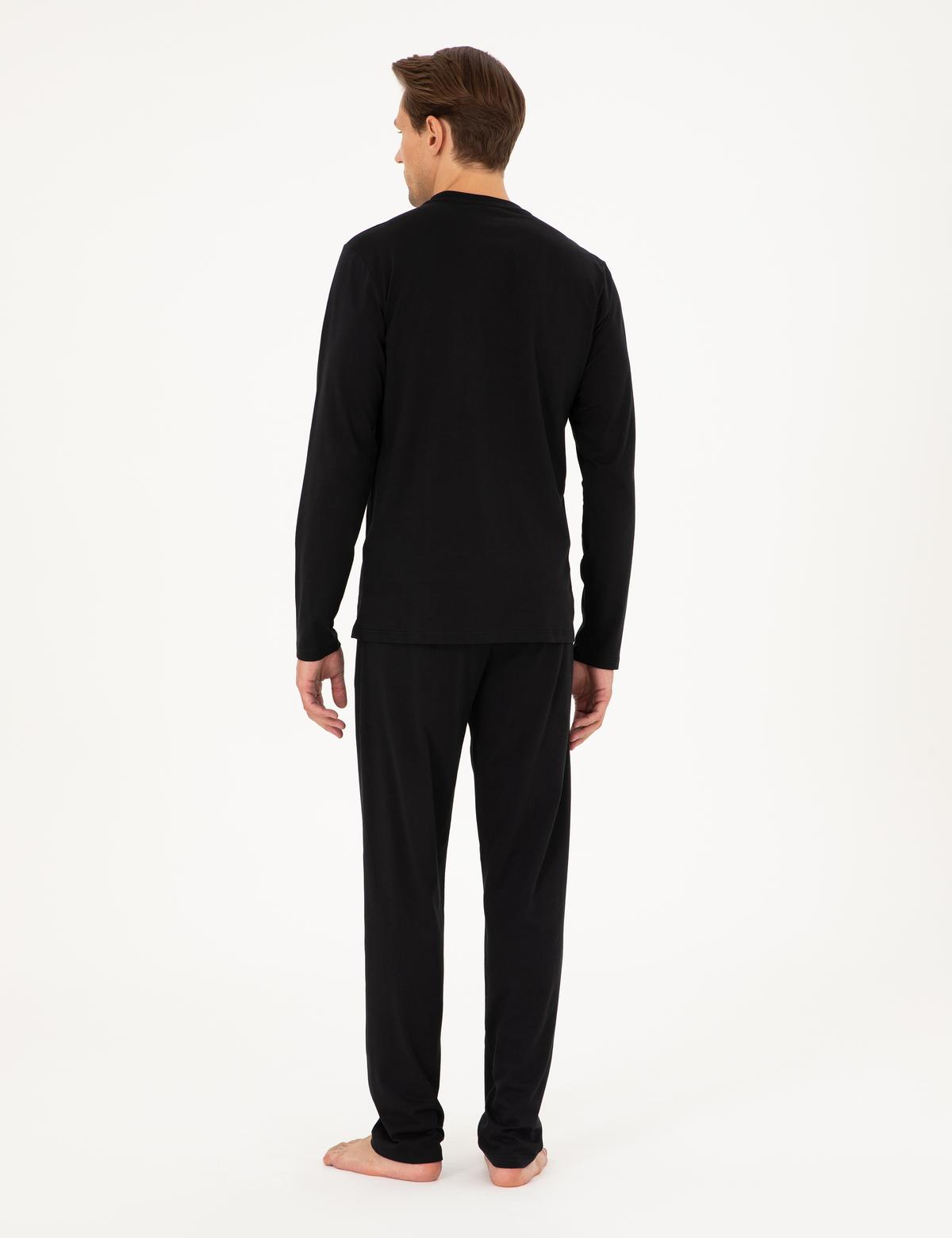 Siyah Pijama Takımı - 50306724005