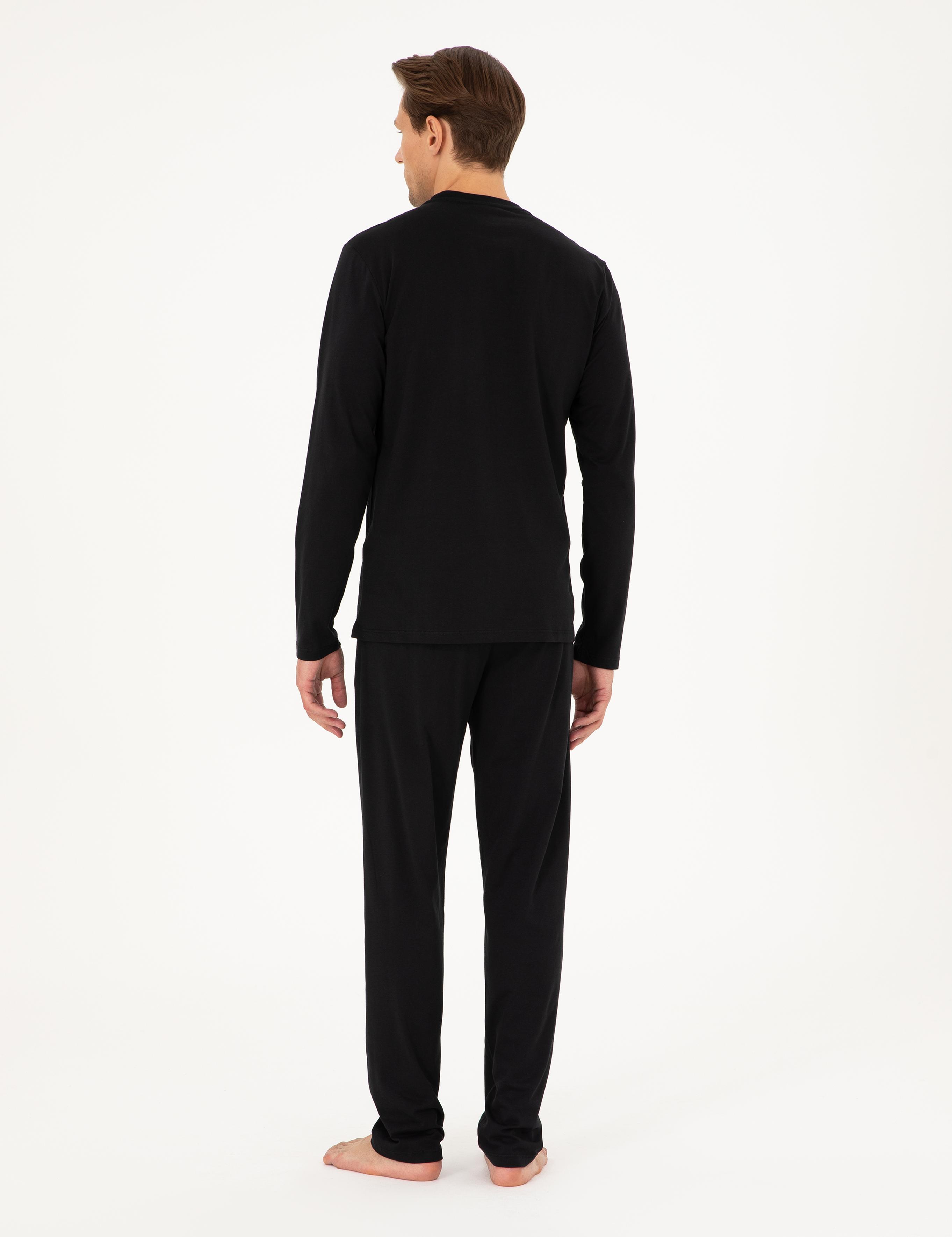 Siyah Pijama Takımı