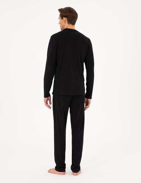 Siyah Pijama Takımı - 50306724005