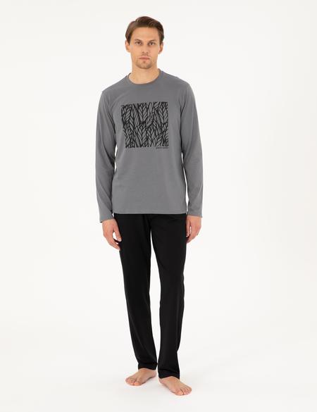 Gri Pijama Takımı - 50306724018